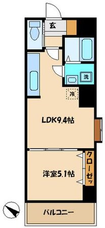 タウンコートSの物件間取画像